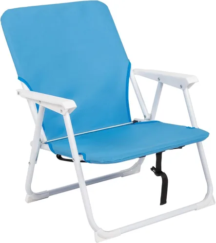 Vista 8 de Ochine Silla de playa plegable clásica, silla al aire libre de aluminio portátil