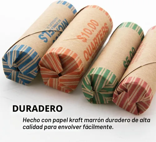 Vista 5 de Bazic 5011 Envoltorios para Monedas de un Centavo, 36 por Paquete