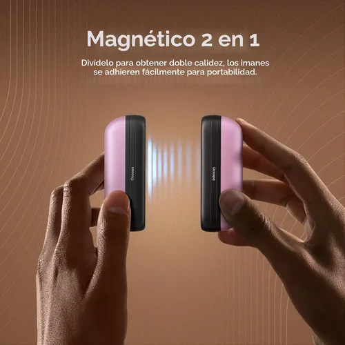 Vista 3 de OCOOPA 2 in 1 Magnetic Rechargeable Hand Warmers, UT2s Mini Electric Handwarmers 2 Pack, Split USB-C, Reusable Portable Pocket Heater, Raynauds