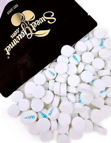 Vista 3 de SweetGourmet Pastillas de menta blanca Caramelos a granel de mentas de Canadá 1 libra