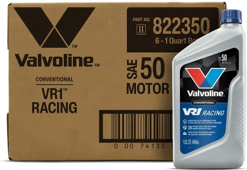 Vista 11 de Aceite de motor Valvoline VR1 Racing SAE 10W-30, 1 cuarto de galón