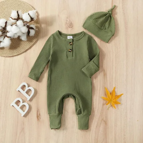 Vista 3 de Twopumpkin Trajes para recién nacidos, mameluco de punto, mameluco para recién nacido, traje para recién nacido, ropa neutra de género
