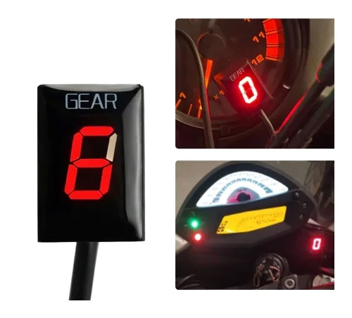 Vista 3 de Motorcycle Gear Indicator Motorcycle Gear Indicator Speed Display Meter for FZ1 FZ1N FZ 1 1N FZ1S FZ8 FZ16 8 16 TDM900 TDM 900 DT1100