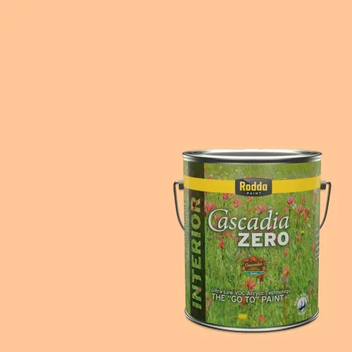 Vista 75 de Rodda Paint CASCADIA ZERO - Pintura plana e imprimación para interiores en uno, cuarto de galón, crema de ballet