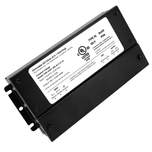 Vista 15 de HitLights Controlador LED regulable de 200 W, transformador electrónico, fuente de alimentación de 120 V CA a 12 V CC para tira de luz LED
