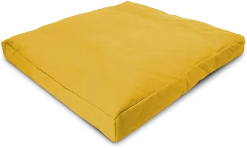 Vista 11 de Bean Products almohadón Zabuton de algodón para meditación de yoga.