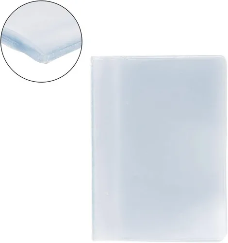 Vista 2 de SimpleLif - Funda de plástico para tarjeta de crédito, de PVC, color transparente