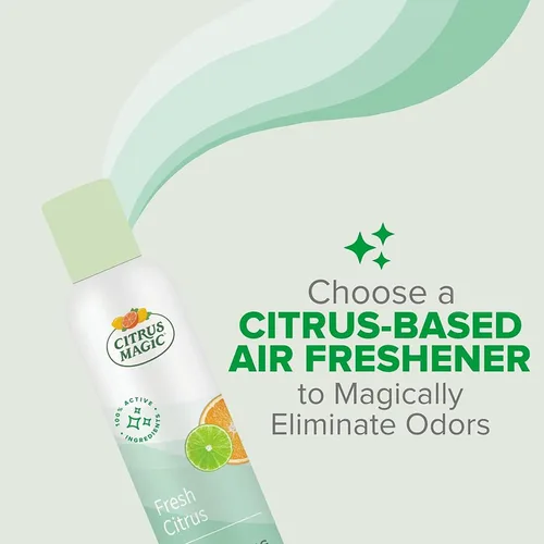 Vista 4 de Citrus Magic Aerosol para Eliminar Olores del Ambiente, Cítrico Fresco, 6 onzas