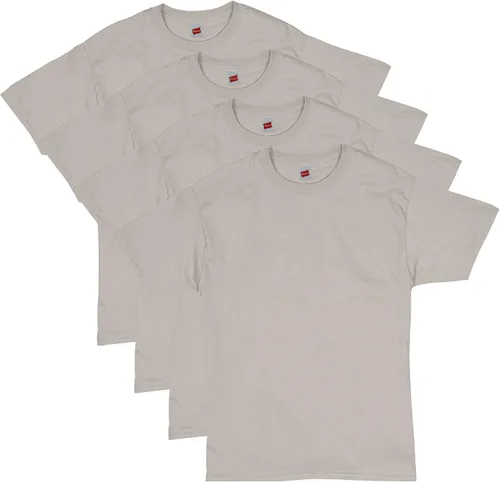 Vista 8 de Hanes Men's Short Sleeve T-Shirt Pack, Big & Tall, Crewneck Cotton T-Shirts for Men, Value Packs