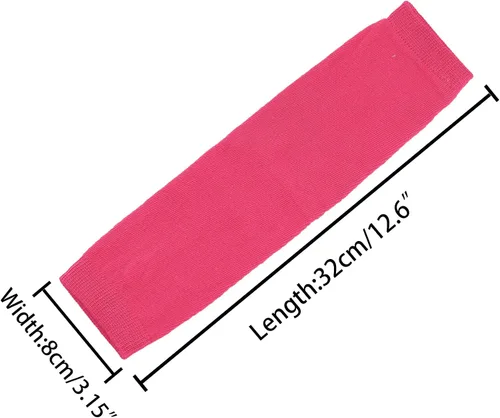 Vista 9 de Allegra K Calentadores de brazo sin dedos unisex de moda clásica