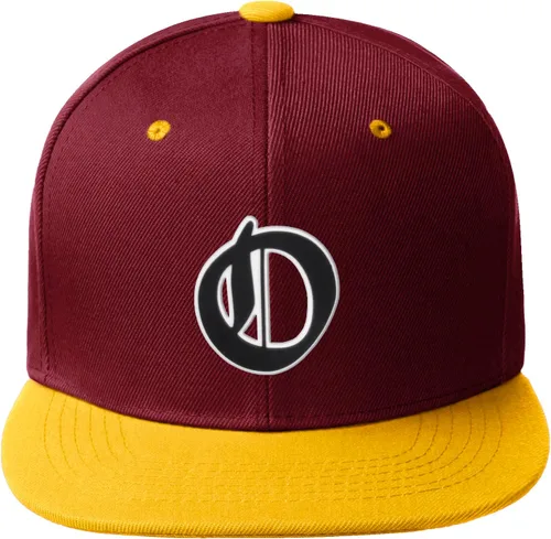 Vista 1251 de Daxton Gorra clásica con visera de billete plano con letras del alfabeto inglés antiguo de la A a la Z