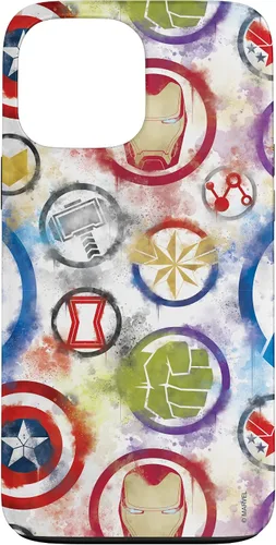 Vista 24 de Marvel Avengers Super Hero Icons - Carcasa para iPhone 17