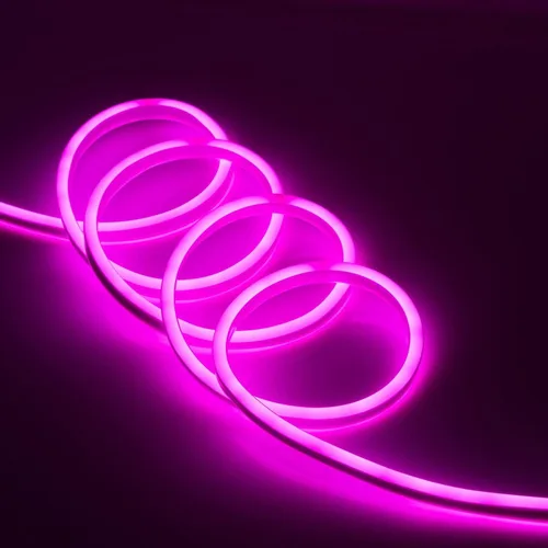Vista 4 de US Stock - Cuerda de luz LED flexible de neón de 110 V y 150 pies, para fiestas, decoración del hogar, jardín, interior/exterior, tubo suave, tiras