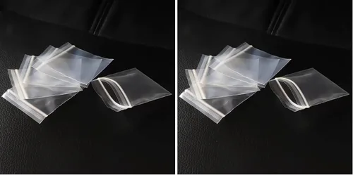 Vista 8 de Mini bolsas de plástico, 1000 unidades de 1.5 x 1.5 pulgadas, bolsas de almacenamiento reutilizables transparentes con cremallera para joyas
