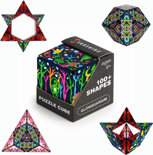 Vista 15 de Shashibo DODECA - Cubo magnético de rompecabezas, juguete para aliviar