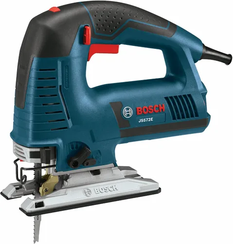 Vista 2 de Bosch Power Tools JS572EK - Kit de sierra de calar con mango superior de velocidad variable con cable de 7.2 amperios con cuchillas surtidas