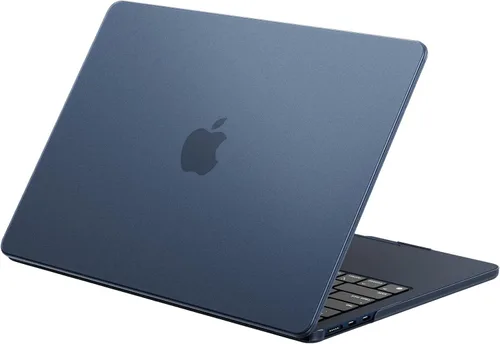 Vista 14 de EooCoo - Funda para MacBook Air de 15 pulgadas M5 M4 M3 M2 2026-2023, transparente Ligero, resistente, fácil de poner, contra arañazos y golpes