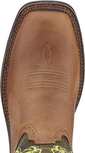 Vista 4 de Ariat - Botas de trabajo de pionero para hombre, cuadradas, anchas, puntera de acero, para hombre