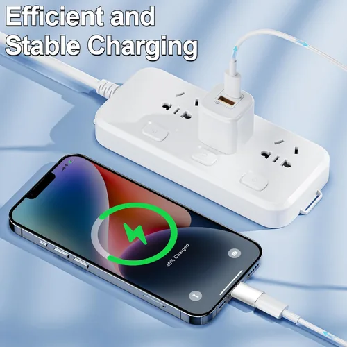 Vista 5 de Adaptador USB C a Lightning, compatible con audioOTG, carga rápida y transferencia de datos para iPhone 14 13 12 Pro MaxiPad AirAirpods, Nintendo