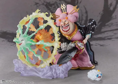 Vista 5 de TAMASHII NATIONS - Una pieza - Charlotte Linlin (Oiran Olin Batalla de Monstruos en Onigashima), Bandai Spirits FiguartsZERO Estatua Coleccionable