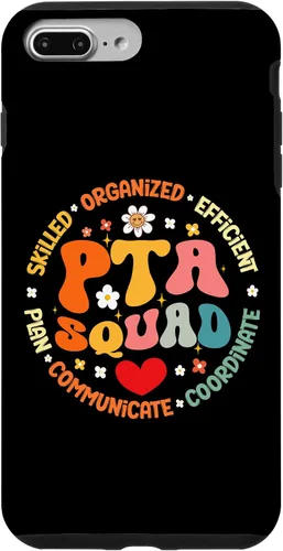Vista 9 de iPhone 15 Parents Teacher Association Team Supporter PTA Squad Case
