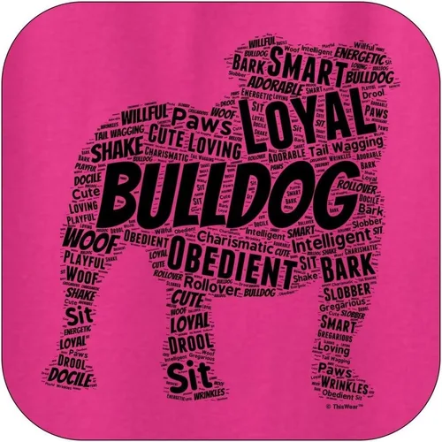 Vista 15 de ThisWear Sudadera con capucha con capucha de Bulldog Inglés Word Art Dog Puppy Owner Gift Hoodie