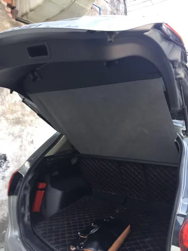 Vista 2 de Kaungka - Cubierta de carga compatible para Mazda Cx-5 2017-2021 2024, protector de cajuela retráctil, color negro