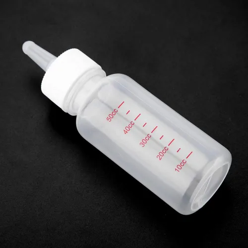 Vista 5 de GLOGLOW Botella de lactancia para gatos y mascotas, características de cuidado de enfermería para mascotas, biberón de alimentación animal