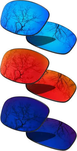 Vista 30 de Set of 3 Replacement Lenses for Oakley Fives Squared OO9238 Pack