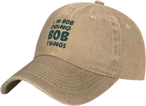Vista 2 de Im Bob Doing Bob Things - Gorra de béisbol para hombre, gorras de moda