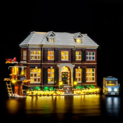 Vista 4 de VONADO Kit de luces LED compatible con el juego de Lego solo en casa, iluminación de bricolaje (sin modelo Lego, solo luces)