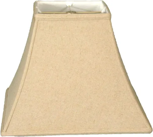 Vista 20 de Royal Designs pantalla básica para lámpara, diseño de campana cuadrada, Oro Antiguo, 6 x 12 x 10.5 pulgadas