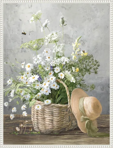 Vista 17 de Amanti Art Lienzo enmarcado para pared, 24 x 18 pulgadas, casa de campo de jardinería III por Danhui Nai, lienzo enmarcado para pared, obras de arte