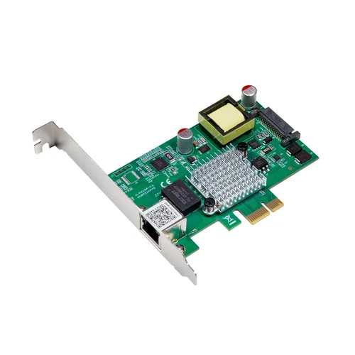 Vista 16 de IO CREST Tarjeta Ethernet de 4 Puertos Gigabit M.2 Clave M+B SI-PEX24092