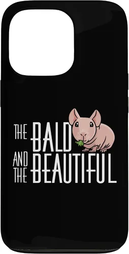 Vista 10 de Funny Kawaii Kids Bald Beautiful Hairless Guinea Pig Lover Case for iPhone 17