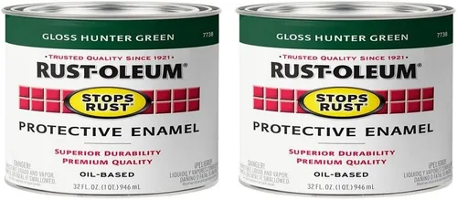 Vista 28 de Carbón gris brillante Rust-Oleum (7784502) contra el óxido 32 onzas, 7784502 Gris carbón brillante