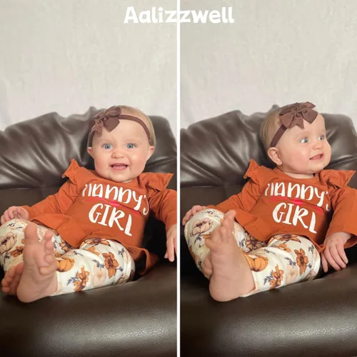 Vista 3 de Aalizzwell Traje de otoño e invierno para bebés recién nacidos