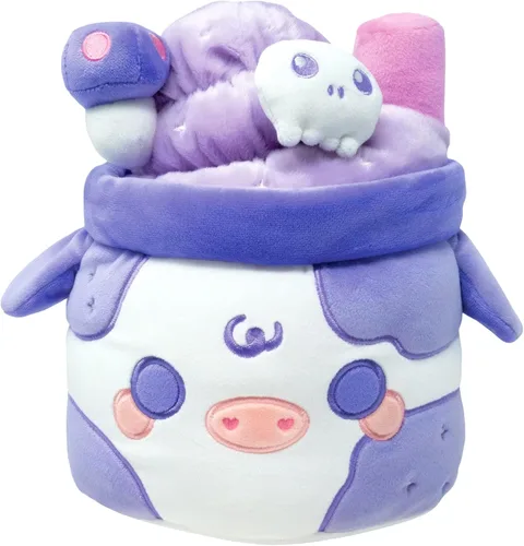 Vista 5 de PlushGoals Honeycomb Mooshake - Lindo juguete de peluche Kawaii de vaca