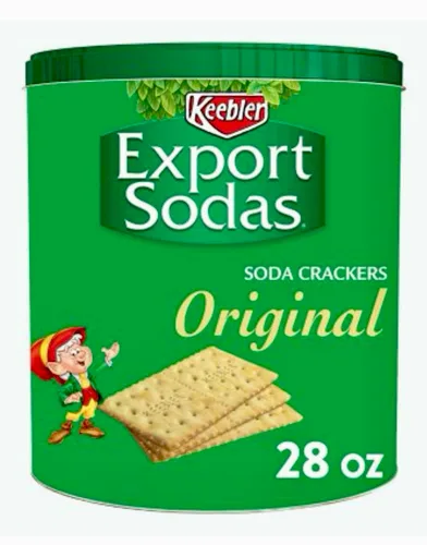 Vista 3 de Paquete de 2 galletas originales Export Sodas (28 onzas) + caja de regalo XALEZ TM
