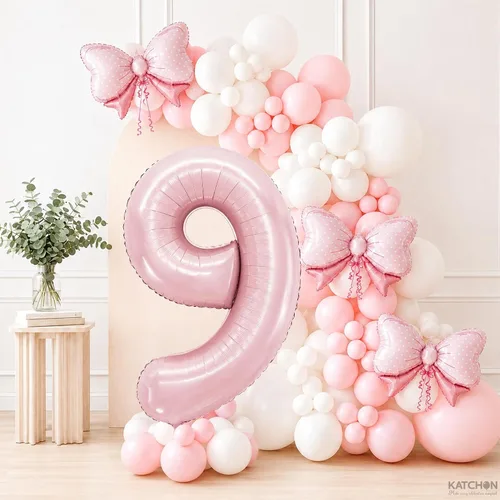 Vista 602 de KatchOn Globo negro del número 1 de 40 pulgadas, globo de feliz cumpleaños Large Mylar Number One Balloon for 1st Birthday Decorations, Foil