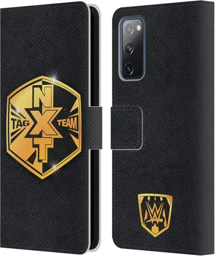 Vista 231 de Head Case Designs Officially Licensed WWE Cruiserweight Champion Title Belts Leather Wallet Case Compatible with Samsung Galaxy A07 4G Campeón