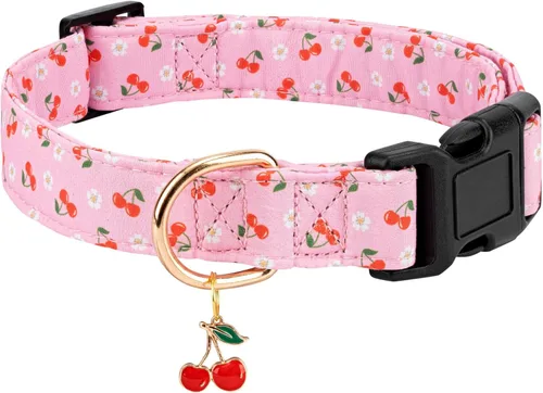 Vista 7 de Collares de perro personalizados, collares ajustables para cachorros con hebilla de seguridad para perros pequeños, medianos y grandes, collar