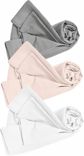 Vista 124 de Natural Uniforms Camiseta Under Scrub para mujer, cuello redondo, manga larga, paquete de 3, paquete múltiple de 3
