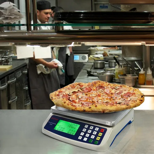 Vista 5 de Balanza comercial del mercado de la escala 88.2 lbs/0.04 oz del peso-precio con la función de conteo