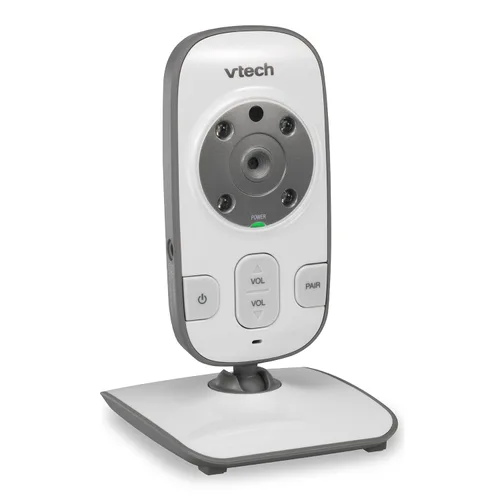 Vista 3 de VTech Safe & Sound vídeo para monitor de bebé con visión nocturna IR automática, Blanco/Gris