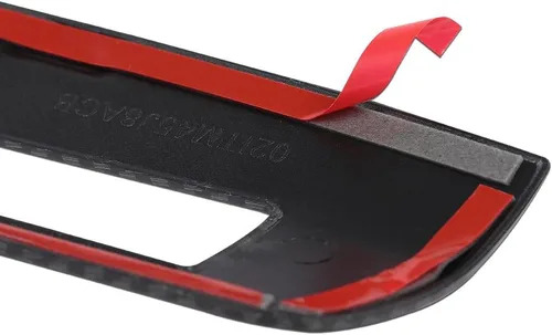 Vista 4 de CROSSDESIGN Cubierta de panel de visualización de fibra de carbono compatible con Chevrolet Corvette C8 2020-2022