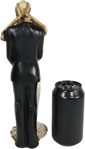 Vista 7 de Ebros Gift Figura de esqueleto eterno del Día de los Muertos para novia y novio, 11.25 pulgadas de alto, colección True Love Never Dies, escultura