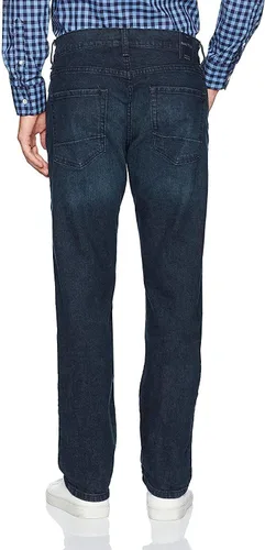 Vista 2 de Nautica Jeans elásticos de mezclilla ajustados para hombre