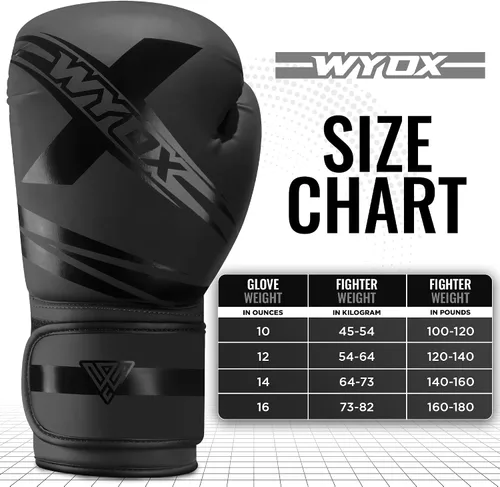 Vista 4 de WYOX Guantes de boxeo para niños de 4 onzas, 6 onzas, 8 onzas, guantes de boxeo juveniles para niños y niñas de 3 a 15 años, guantes de boxeo