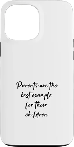 Vista 23 de Parents are the best example for their children Case for iPhone XR